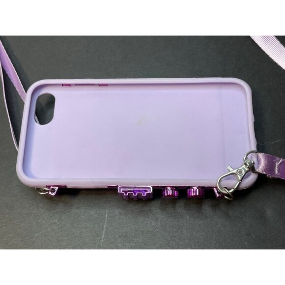 iPhone 8 camera phone case strap purple - Picture 3 of 7